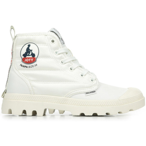 Sapatos Botas baixas Palladium Pampa Hi Dare Rhona X Jott Branco
