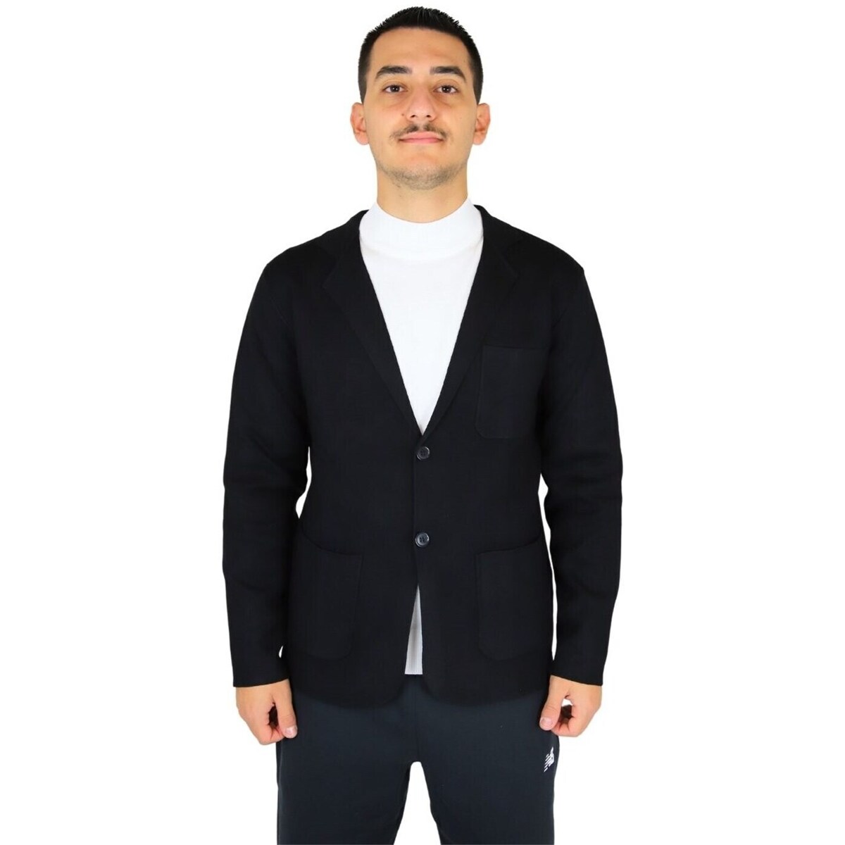 Textil Homem Casacos/Blazers Take Two UTA6489 Preto