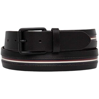 Acessórios Homem Cinto Tommy Hilfiger TH CASUAL CORP 3.5 AM0AM12813 Preto
