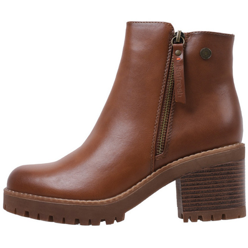 Sapatos Mulher Botins Refresh 172311 Castanho