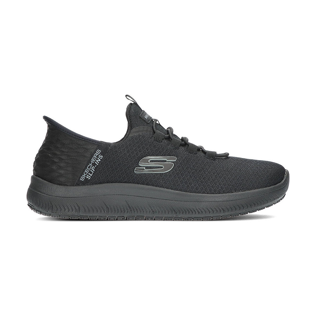 Sapatos Homem Sapatilhas Skechers Tênis  Work 200205EC Slip-Ins Colsin Preto