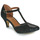 Sapatos Mulher Escarpim Otess / Zoï Z1630-IGUANA-NOIR-CAM-NOIR Preto