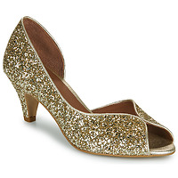 Sapatos Mulher Sandálias Otess / Zoï Z1620-GALAXY-CARRARA-GLITTER-CHAMPAGNE Ouro