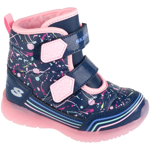 Sapatos Rapariga Botas de neve Skechers Illumi-Brights - Power Paint Azul
