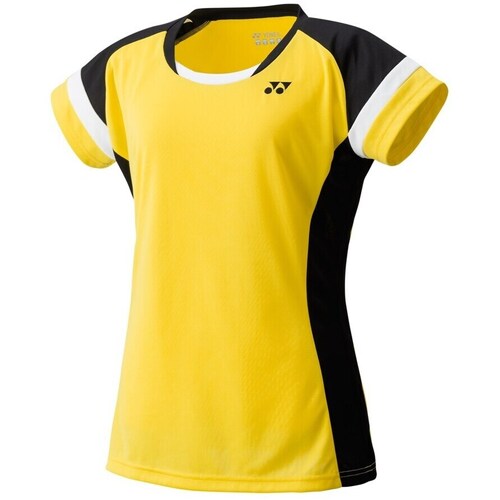 Textil Mulher T-Shirt mangas curtas Yonex CPLYW00018405 Amarelo