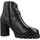 Sapatos Mulher Botas Stonefly OXA 1 GOAT LTH Preto