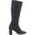 Sapatos Mulher Botas Miss Elastic 77067 8M Preto