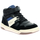 Sapatos Rapaz Sapatilhas de cano-alto Kickers Kick92 Preto