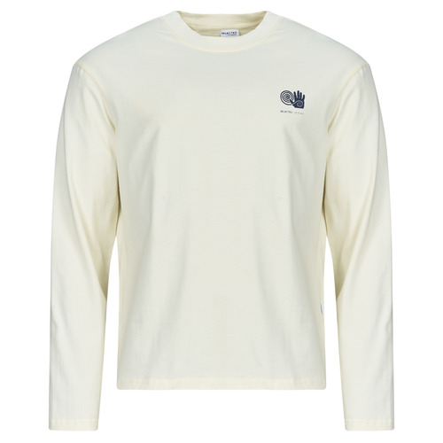 Textil Homem T-shirt mangas compridas Selected SLHRELAXASH Bege