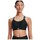 Textil Mulher T-Shirt mangas curtas Under Armour Infinity High Bra Preto
