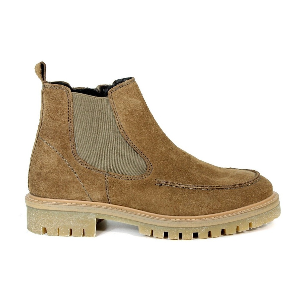 Sapatos Mulher Botins Vexed BOTÍN DE SERRAJE CAMEL MUJER VEXED CHANTAL CAMEL Castanho