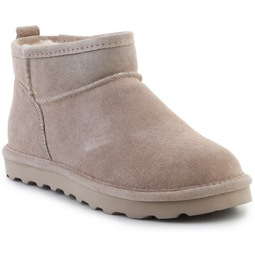 Sapatos Mulher Botas de neve Bearpaw Shorty Mushroom Bege