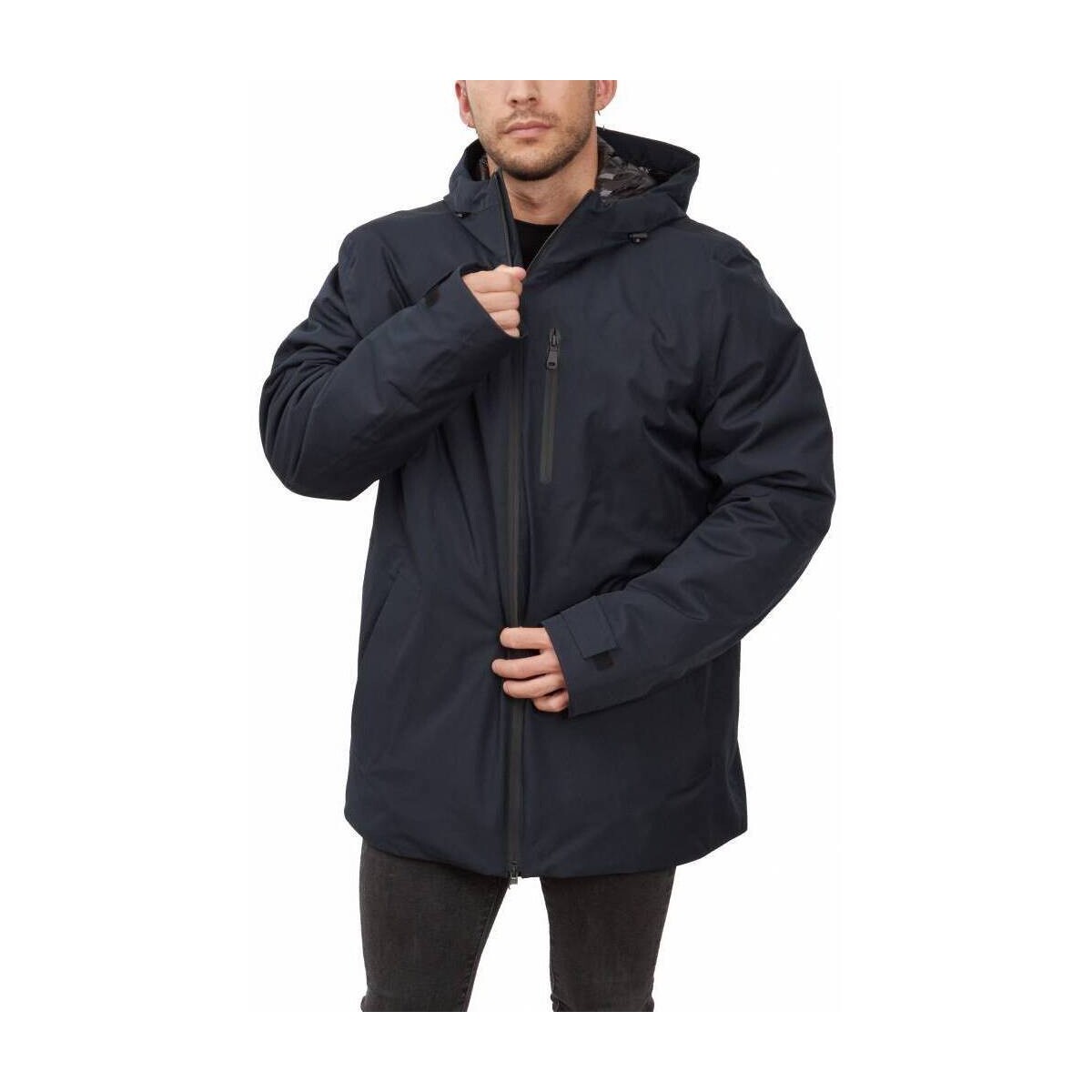 Textil Homem Casacos Geox M0421C T2552 M CLINTFORD MD PARKA Azul