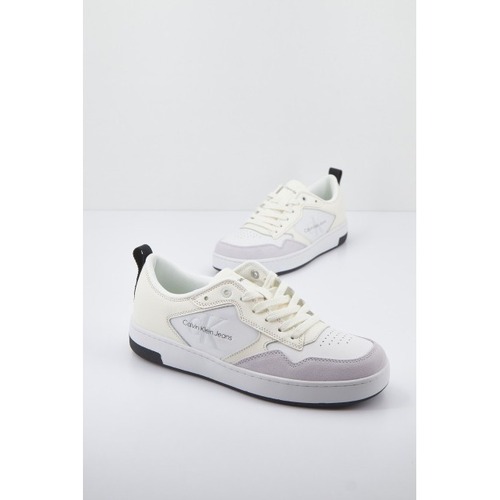 Calvin Klein Jeans CUPSOLE LOW LTH MONO Branco