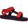 Sapatos Rapaz Chinelos Levi's VCAD0020T Vermelho