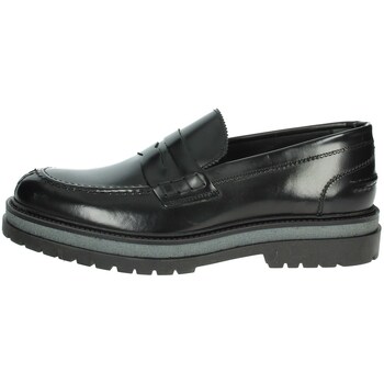 Sapatos Homem Mocassins Gino Tagli 652 CREP Preto