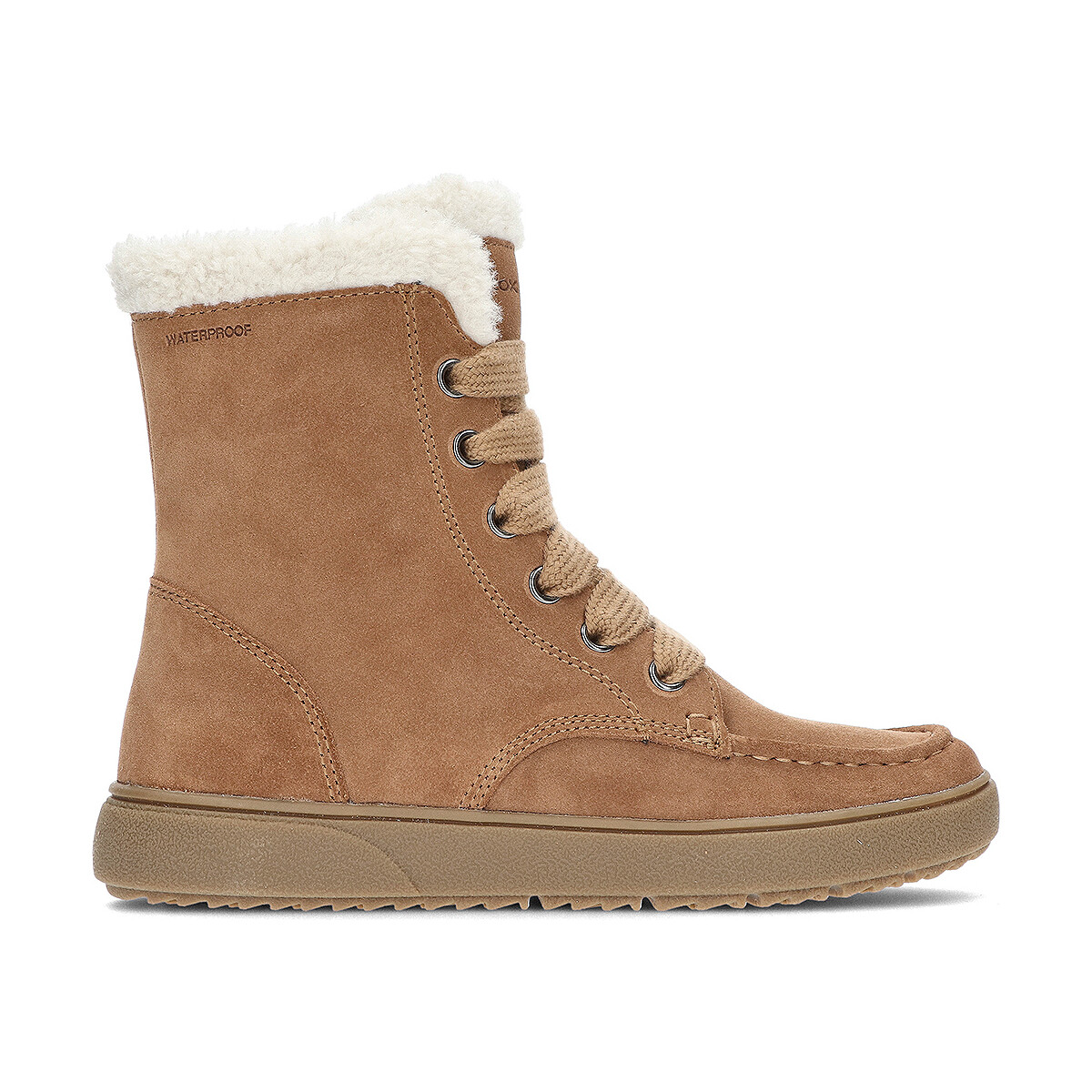 Sapatos Rapariga Botins Geox Botas de menina  J46HYC Theleven Castanho