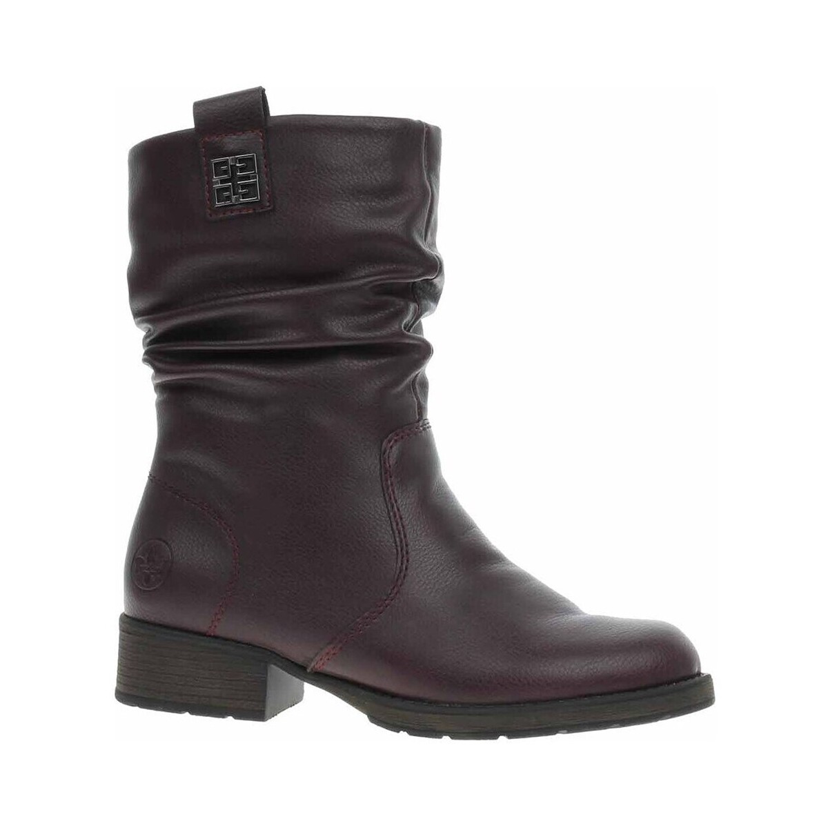Sapatos Mulher Botins Rieker Z958335 Bordô