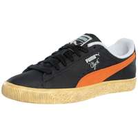 Sapatos Homem Sapatilhas Puma Sapatilhas de couro Clyde Vintage Preto