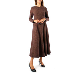 Textil Mulher Vestidos compridos Niu' AW24101J018 Amarelo
