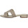 Sapatos Mulher Chinelos Albano AV6737 Ouro