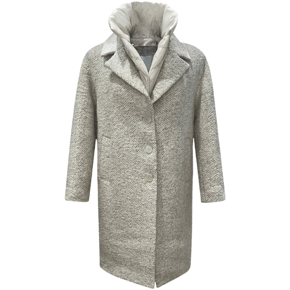 Textil Mulher Jaquetas Duno  Bege