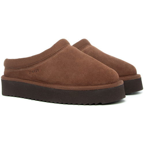 D.Co Copenhagen CPH249 WOMAN SUEDE SLIPPER Castanho
