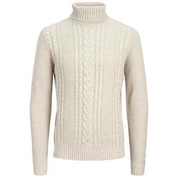 Textil Homem camisolas Jack & Jones  Bege
