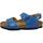 Sapatos Rapaz Sandálias BIRKENSTOCK  Azul