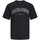 Textil Homem T-Shirt mangas curtas Jack & Jones 12257579 JJECALEB VARSITY TEE SS O-NECK NOOS BLACK Preto