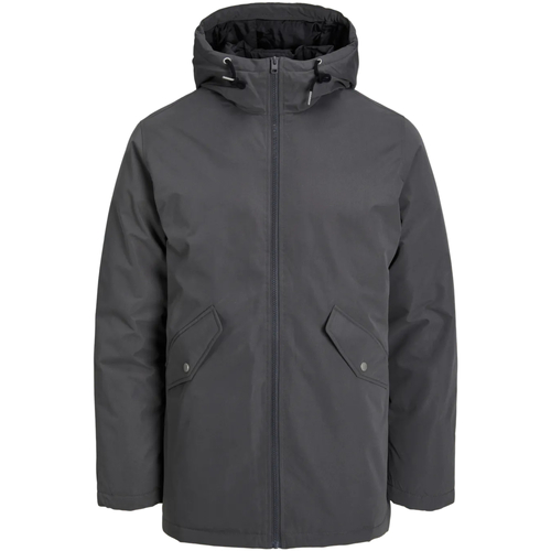 Textil Homem Parkas Jack & Jones 12236010 JJLOOP PARKA JACKET ASPHALT Cinza