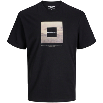 Jack & Jones 12265418 JCOALPHA PHOTO PRINT TEE SS CREW NECK BLACK