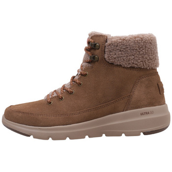 Sapatos Mulher Sapatilhas Skechers GLACIAL ULTRA Castanho
