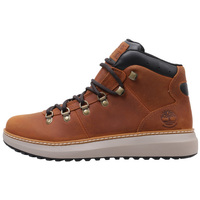 Sapatos Homem Botas Timberland HUDSON ROAD MID Castanho
