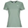 Textil Mulher T-Shirt mangas curtas Puma ESS ELEVATED RIB TEE Verde