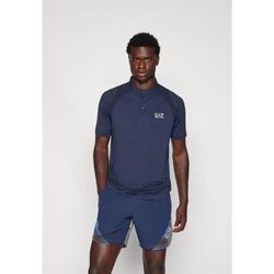 Textil Homem T-shirts e Pólos Emporio Armani EA7 6DPT16 PJEMZ-1562 ARMANI BLUE Azul