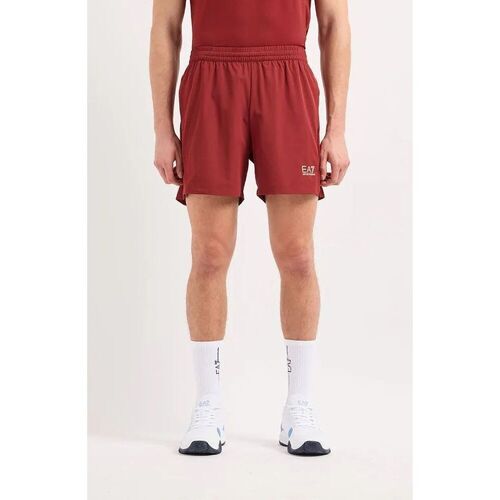 Textil Homem Shorts / Bermudas Emporio Armani EA7 6DPS01 PNDDZ-1496 SYRAH Vermelho