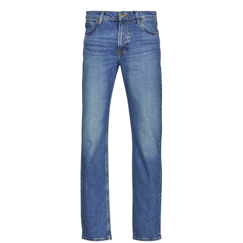 Textil Homem Calças Jeans Lee WEST Azul