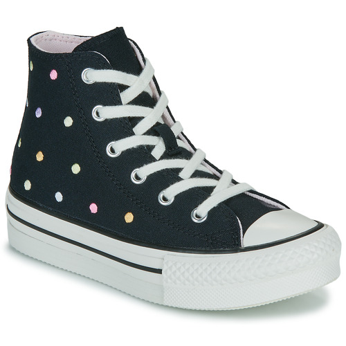 Sapatos Rapariga Sapatilhas de cano-alto Converse CHUCK TAYLOR ALL STAR EVA LIFT Preto