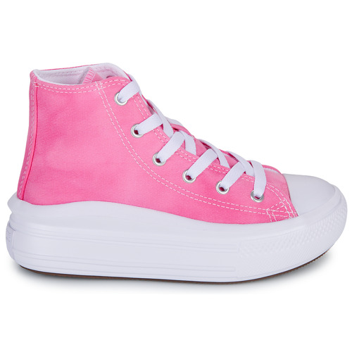 Converse CHUCK TAYLOR ALL STAR MOVE PLATFORM COLOR SPLASH Rosa