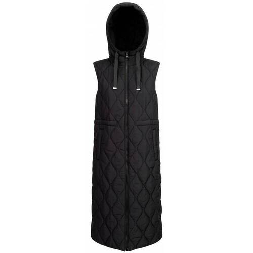 Textil Mulher Casacos Geox W DIAMANTA Preto