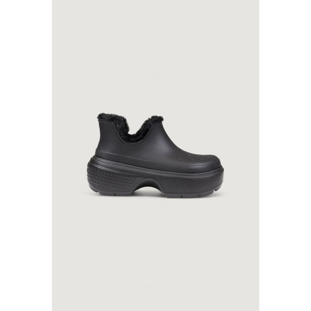Sapatos Mulher Botas baixas Crocs Stomp Lined Shorty Boot 210673 Preto