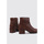 Sapatos Mulher Botins Sandra Fontan DAY Castanho