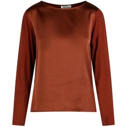 Textil Mulher Tops / Blusas Sandro Ferrone S7YBEMINORI Castanho