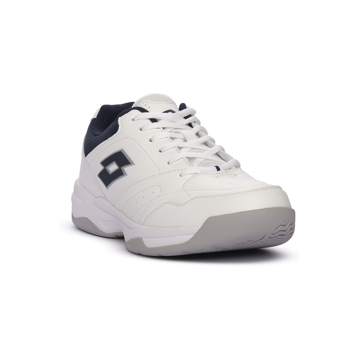 Sapatos Homem Fitness / Training  Lotto 10U COURT LOGO AMF Branco