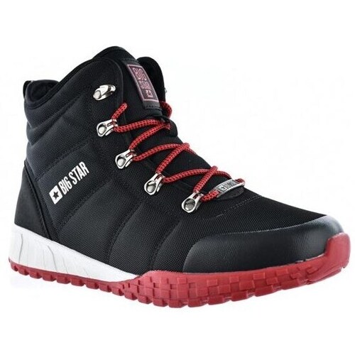 Sapatos Homem Sapatilhas de cano-alto Big Star Big Nor Preto