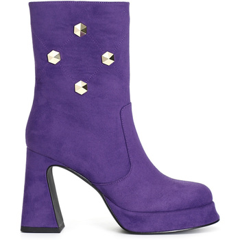 Sapatos Mulher Botins Café Noir C1NC9001 Violeta