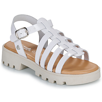 Sapatos Rapariga Sandálias Citrouille et Compagnie NASAKA Branco