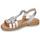 Sapatos Rapariga Sandálias Citrouille et Compagnie TALEAU Prata