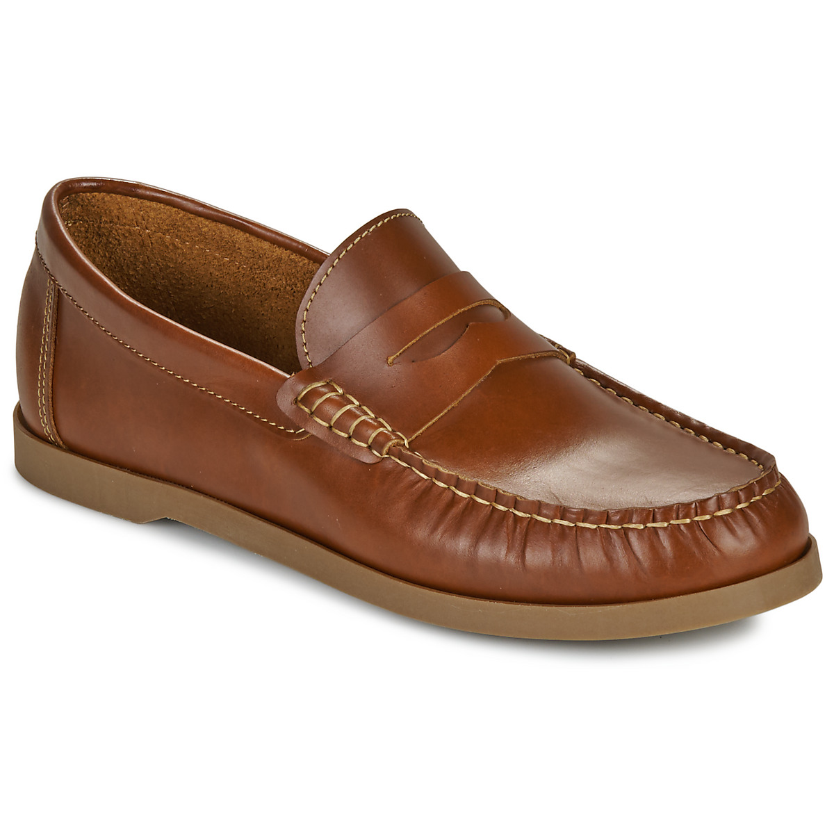 So Size  Mocassins MILO  Castanho Disponível em tamanho para homem. 46,47,48,49,50.Homem > Calçasdos > Mocassim